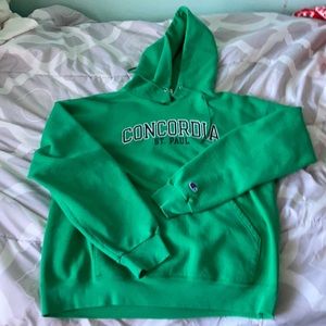 Green Champion Concordia St. Paul hoodie